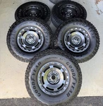 Ford Bronco Sasquatch 17 Badlands Wheels Rims Tires Gray Oem Factory 35" New. Price: $2499.95.