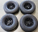 (4) 21-25 Raptor 17" Wheels 37/12.50R17 Tires Ford Bronco Oem NB3V 1007 Ab Used. Price: $1899.50.