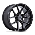Niche NC279 Prodigy Gloss Black Dark Tinted Clear Rims: 19X8.5, 5X112, 35MM New. Price: $420.00.
