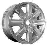 2008-2009 Ford Taurus X 17" Machined Silver Oem Factory Wheel Rim 8G131007AE Remanufactured. Price: $181.43.