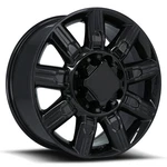 Factory Reproductions Replicas Fr 276 Wheel 20X8.5 (47, 8X180) Black Single Rim New. Price: $280.00.