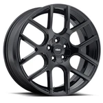 New 20X8.5 Voxx Lago Gloss Black 5X108/114.3 ET40 Wheel/rim. Price: $227.48.