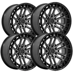 (set Of 4) Fuel FC874 Celsius 20X9 6X5.5" +1MM Gunmetal Wheels Rims 20" Inch New. Price: $1740.00.