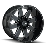 20" Ion 141 Gloss Black Milled 20X9 Wheel 8X170 0MM Ford F250 F350 Rim New. Price: $347.99.