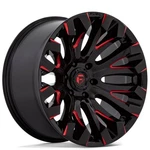 20X9" Fuel Wheels D829 Quake Gloss Black With Red Milled Off-road RIMS(4PCS) New. Price: $2000.00.