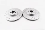 Mercedes Maybach S600 Front Brake Rotors Topeuro #1361 New. Price: $360.00.