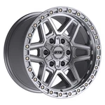 Dropstars 602MS Wheel 17X9 (-12, 5X139.7, 78.1) Silver Single Rim New. Price: $338.00.