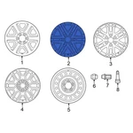 For Toyota Tundra 2022-2026 426110C290 Wheel New. Price: $546.66.