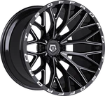 Tis 20X9 6X135 +0 566BM Black W/milled Accents Wheel Rim New. Price: $478.00.