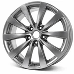 19" Volkswagen Cc Wheel Rim Factory Oem ALYVY067 2009-2017 Hyper Silver Remanufactured. Price: $695.00.