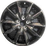 (ships Today) Wheel Rim Jeep Cherokee 18 2014-2023 5SN87AAAAB Oem Black 9132 Remanufactured. Price: $305.00.