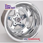 Weld 96-515208, One Polished Aluminum X 15IN. Pro Star 4.5IN. Bs New. Price: $835.95.