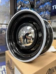 (set Of 4) Allied 61B Smoothie 15X7 5X4.5"/5X4.75" +3MM Black Wheels Rims New. Price: $749.95.