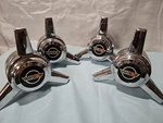Corvette Chrome Black Original Logo Center Cap CHE125 Set Of 4. Used. Price: $197.96.