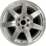 Cadillac Machined Silver Srx Oem Wheel 17 2006-2009 Rim Original Factory 4606 Used. Price: $195.27.