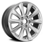 For Bmw 330E 16-17 Alloy Factory Wheel 10 Turbine-spoke Bright Silver 18X8 Used. Price: $291.32.