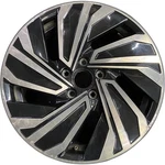 Volkswagen Machined Black Jetta Oem Wheel 17 2019-2021 Original Rim 70047B Used. Price: $209.97.