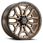 17X9 Ultra 126BZ Warmonger Bright Bronze W/ Black Lip Wheel 6X135 (-12MM) New. Price: $176.72.