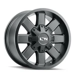 18" Ion 141 Satin Black 18X9 Wheel 8X6.5 18MM Chevy Gmc Ram Ford Truck Rim New. Price: $299.99.
