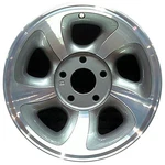 Wheel Rim Chevrolet Gmc Blazer Jimmy S15 S10 Sonoma Machined Argent Oe 5063 Remanufactured. Price: $162.00.