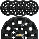 20-26 Chevy Silverado 2500 3500 Ltz 18" Black Wheel Skins Rim Covers Hub Caps New. Price: $139.99.