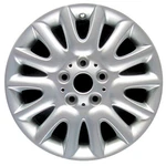 Wheel Rim Mini Cooper 2014-2024 36116855106 36116855104 Oem Silver 86080 Remanufactured. Price: $186.00.