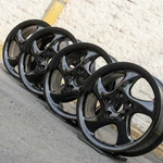 Porsche 993 996 911 Carrera C2 18" Rim Oem 1994-2005 Genuine Twist Wheel Set Remanufactured. Price: $2567.30.