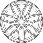 Genuine Mercedes-benz Oe Exchange Spoke Wheel 290-401-08-00-7X71 New. Price: $3280.60.