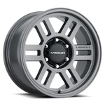 16X8 Vision 355 MANX2 Overland 8X6.5/8X165.1 Grey Wheels Rims SET(4) 125.2 New. Price: $754.40.