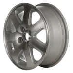 Refurbished 15X6 Painted Silver Wheel Fits 2004-2005 Honda Civic Coupe 560-63869 Remanufactured. Price: $185.96.