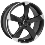 Oe Wheels AU29 19X8.5 5X112 +35MM Black/machined Rim 19" Inch New. Price: $249.99.