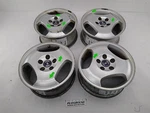 Saab 900 Convertible Set Of Four Alloy 15X6.5 # Spoke Wheels 1997 1998 Used. Price: $283.48.