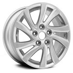 For Mazda 3 12-14 Alloy Factory Wheel 10 Spiral-spoke Silver 16X6.5 Used. Price: $274.62.