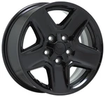 17" Jeep Wrangler Gladiator Gloss Black Wheel Rim Factory Oem Single 9235 New. Price: $275.00.