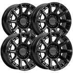 (set Of 4) Raceline 964GB Vector 18X9 5X150 +18MM Gloss Black Wheels Rims New. Price: $1319.96.