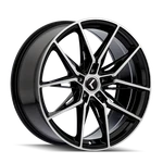 Kraze Evolve KR196 Gloss Black/machined Face 19X8.5 5-112 40MM 66.56MM New. Price: $296.99.