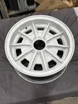 Lotus ELAN+2 S4 Sprint Brand Alloy Pin Knock Off Wheel 13 X 5.5 Used. Price: $70.00.