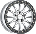 Raceline A14 Alpha Beadlock Wheel 17X7 5/4.5 +40MM Silver/black New. Price: $413.04.