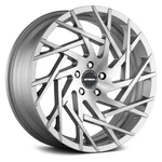 Strada Nido Wheel 24X9.5 (15, 5X114.3, 72.6) Silver Single Rim New. Price: $362.00.