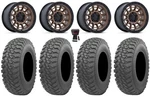Fuel Cycle 15" Wheels Bronze +10MM 32" Mongrel Sq Tires Ranger 1500 & Xpedition New. Price: $1689.76.