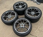 20" Porsche GT3 911 Center Lock Grey Wheels 991.2 Rims Front Rear Used. Price: $3999.00.