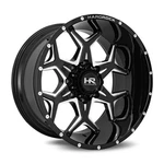 Hardrock Offroad Reckless 20X12 8X6.5 -44MM Black/milled H507-201281144BM New. Price: $369.00.