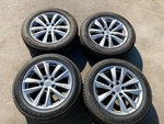 16-20 Infiniti Q50 Wheel Rims W/ Tires 225/55 R17 17" Set Of 4 Oem Used. Price: $300.00.