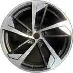 Audi Machined Charcoal RS5 Original Wheel 20" 2018-2019 Rim Alloy Oem 59047A Used. Price: $489.97.