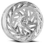New 22X9.5 Azara AZA-520 Nano Chrome 5X115/120 ET15 Wheel/rim. Price: $478.38.