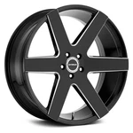 Strada Coda Wheels 22X9.5 (28, 5X150, 110) Black Rims Set Of 4 New. Price: $1544.00.