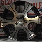16X8 5X4.5 Offset Scale 4X4 Ace Black Machine Spoke Truck Wheels New. Price: $748.00.