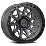 Lock Off-road LC01 17X9 6X5.5 1MM Matte Gray/black LUNATIC-7969MGMBR1 New. Price: $288.00.