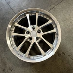 Used 17X8 Vors AR5 Custom 5X114.3 35 73.1 Silver Machined WHEEL(1). Price: $80.00.