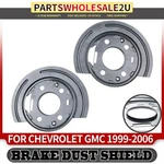 2X Rear Brake Dust Splash Shield For Chevy Silverado 1500 2500 Cadillac Escalade New. Price: $58.54.